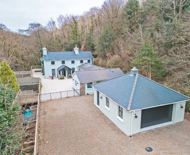 "Exquisite" 1800s home for sale sits in "serene" woodland 
