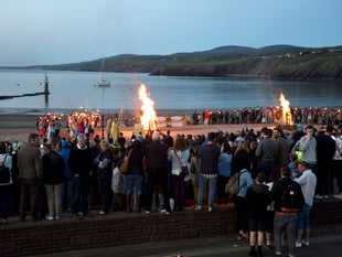 Unique Isle of Man fire festival won't be returning to Peel this year