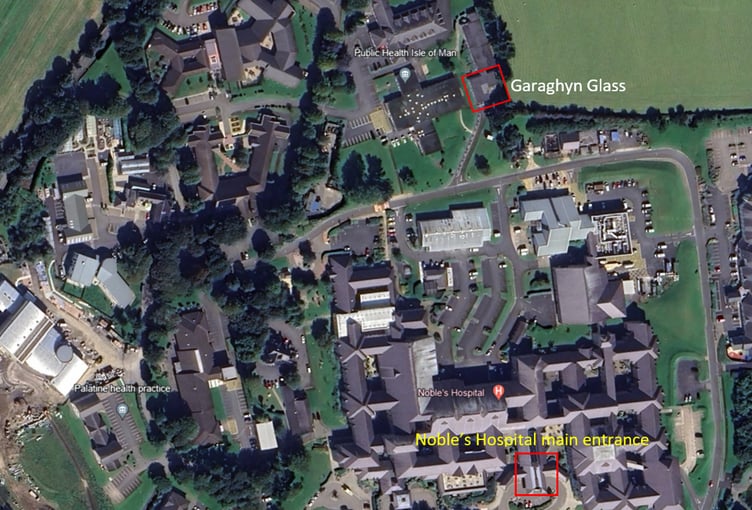 The patient transfer team is moving to the Caraghyn Class building on the Noble's Hospital site