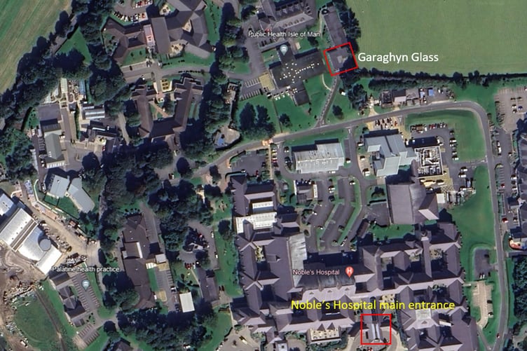 The patient transfer team is moving to the Caraghyn Class building on the Noble's Hospital site