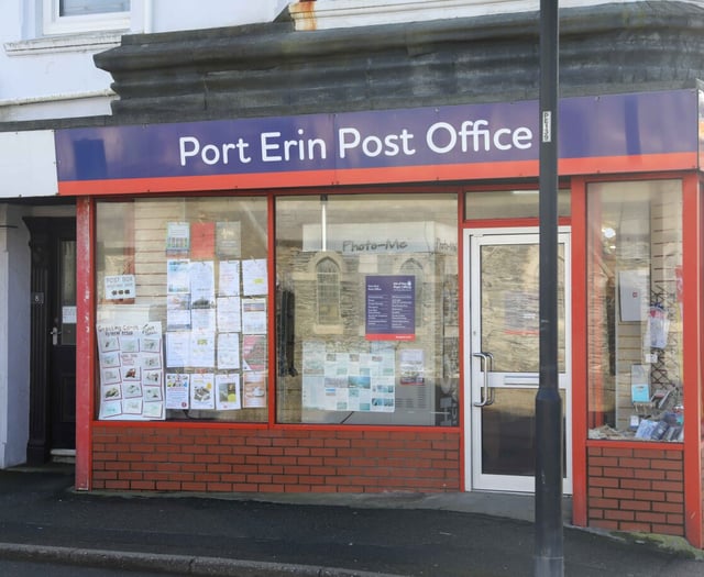 Post Office announce new provider of postal services in Port Erin