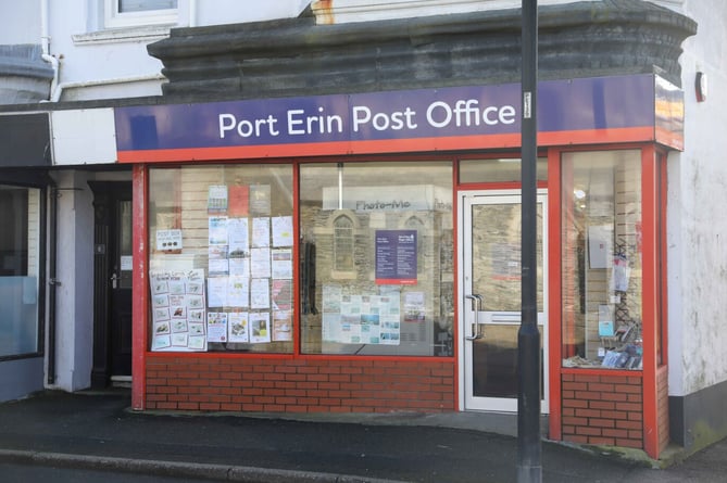 Port Erin Post Office, Port Erin.