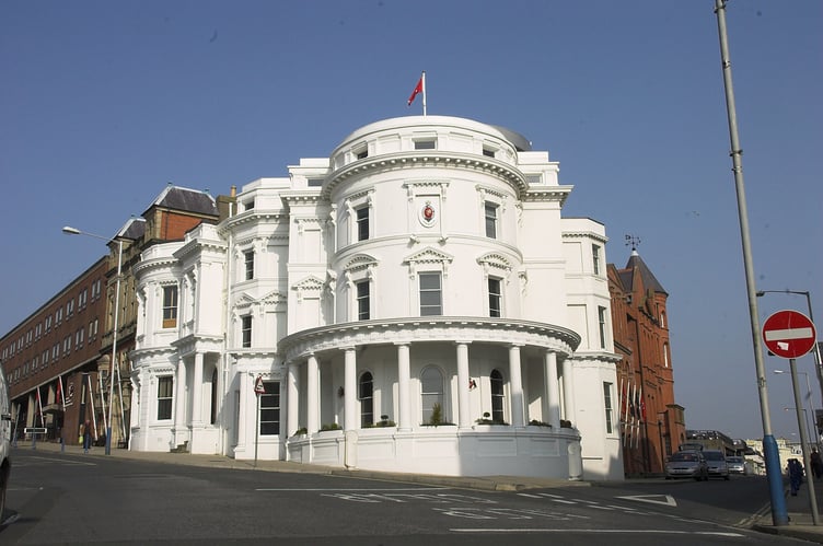 WEDDING CAKE BUILDING - HOUSE OF KEYS - TYNWALD