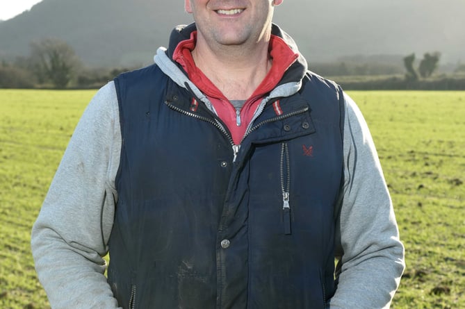 Tim Johnston, newly elected President of the Manx NFU (National Farmers' Union) - 
