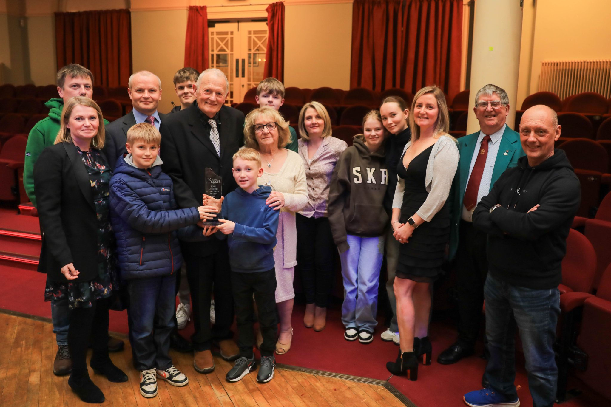 Lifetime award for George Peach - Mr Southern 100