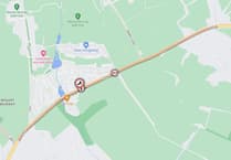 Road works on New Castletown Road