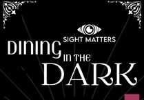 Dine in the dark and support island charity Signt Matters