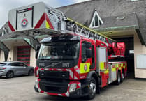 The Fire and Rescue Service brings in new high-reach 'Magirus' appliance