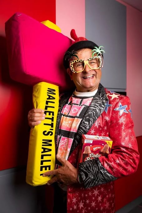 Timmy Mallett will be heading to the Isle of Man later this month