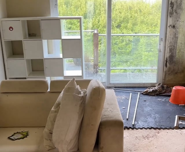 Video shows inside home valued at £1m after it was seized over debts