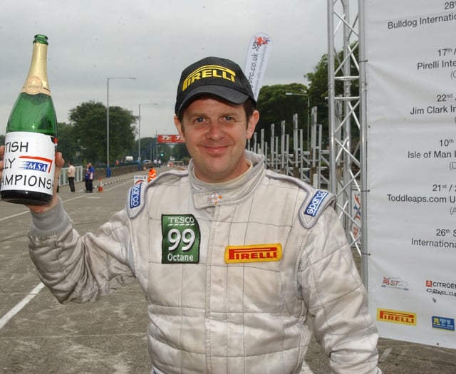 Mark Higgins could contest Manx National Rally in May
