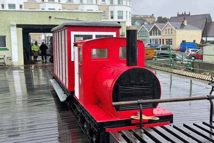 The Ramsey Pier tram could run again this summer