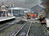 Trackworks in railway yard delay start to season