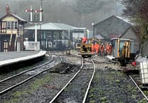 Trackworks in railway yard delay start to season