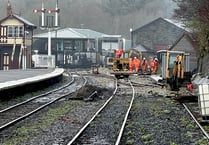 Testing of new track disrupts start of new steam railway season