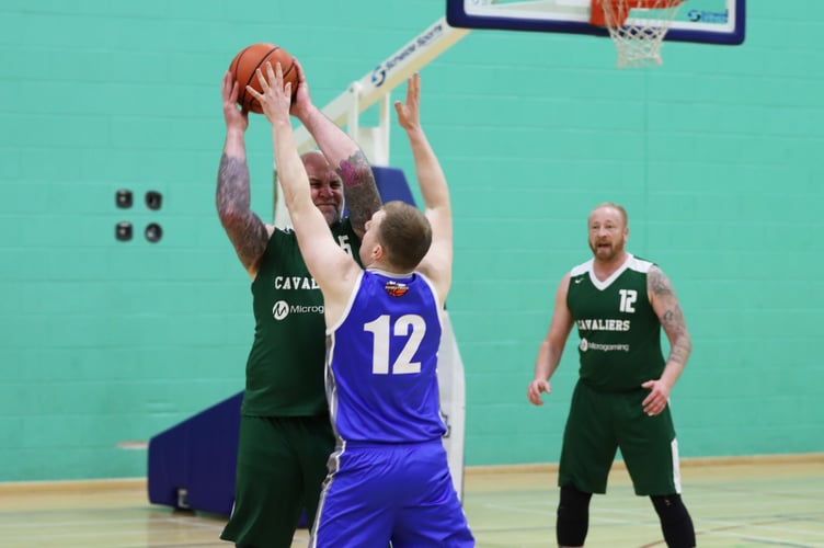 Dave Minay in action for Cavaliers against Wolves