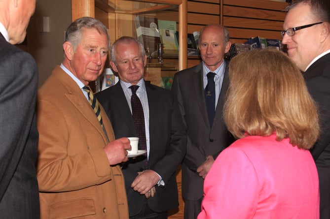 Visit of Prince Charles and Camilla to IOM visiting the NSC at Douglas and House of Manannan Peel and Peel Lifeboat Station.