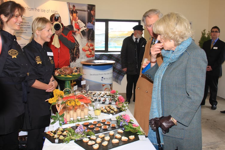 Visit of Prince Charles and Camilla to IOM visiting the NSC at Douglas and House of Manannan Peel and Peel Lifeboat Station.
