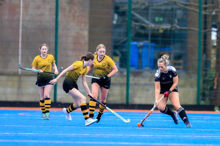 Women's Premier League Hockey, Vikings Ladies A vs Harlequins Ladies A. Photo by Callum Staley (CJS Photography)