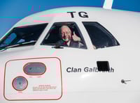 Isle of Man pilot lands final flight after 40 years on the job