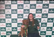 Isle of Man woman 'couldn't be prouder of special dog' after Crufts show victory