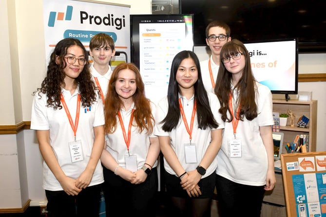 The Prodigi team, which has created a productivity app aimed at high school students
