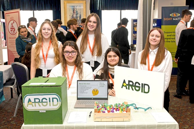 The Argid team, which has created customisable glasses with colour-changing lenses to address different sight and cognitive challenges