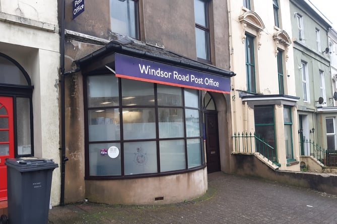 Windsor Road Post Office in Douglas