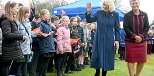 Queen Camilla tells crowds King Charles is 'on the mend'