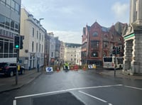 Pictures show road closures in place for Queen Camilla's visits 