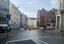 Pictures show road closures in place for Queen Camilla's visits 