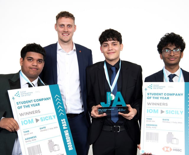 Isle of Man students off to Italy after 'smart glove' wows judges 