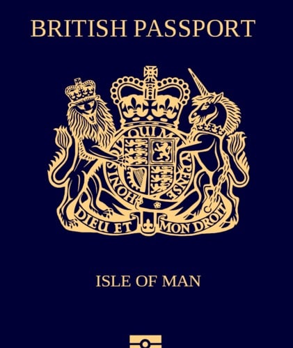 Blue Manx passport