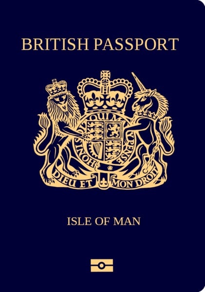Blue Manx passport