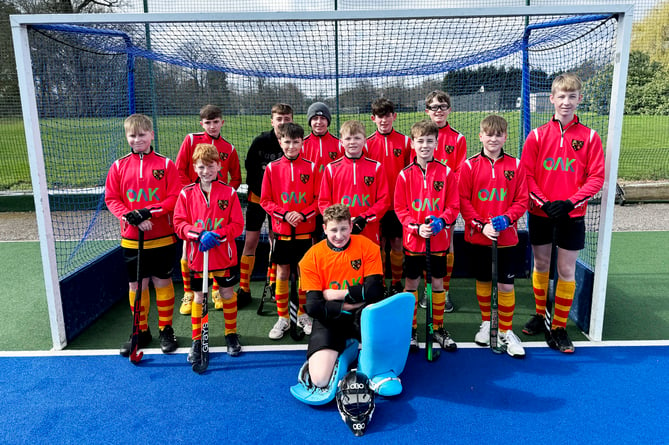The Isle of Man under-14 boys hockey team