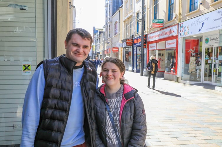 Owen Crompton, from Peel and Charlotte Moran, from Douglas