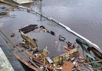 Fishing vessel sinks in Peel Harbour as debris found 