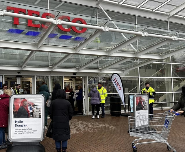 'We owe a huge vote of thanks to Tesco and easyJet for their services'