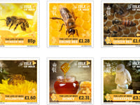 Isle of Man Post Office unveil new set of stamps dedicated to bees