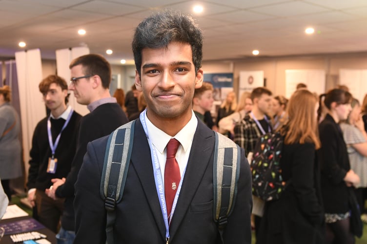 Students' opinions on their future career plans - Abhishek Tom, Year 13 at QEII high school