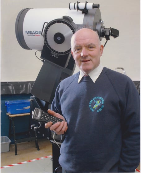 Manx astronomer Howard Parkin