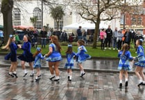 Pictures show dancing in the street as festival celebrates 25th year