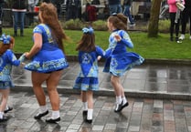 Pictures show dancing in the street as festival celebrates 25th year