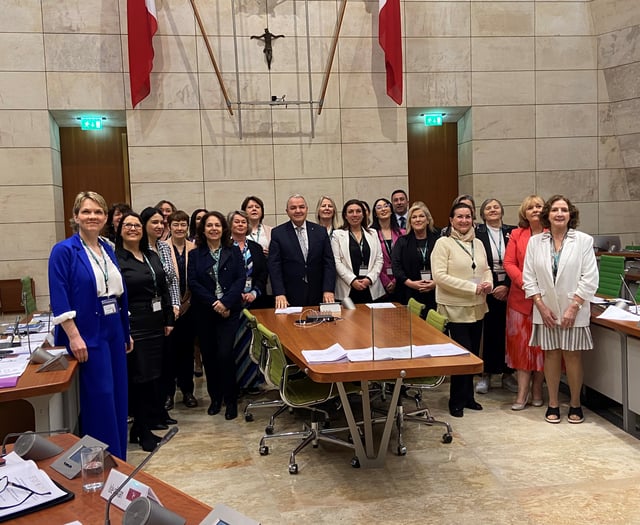 Isle of Man represented at women parliamentarian conference in Malta 