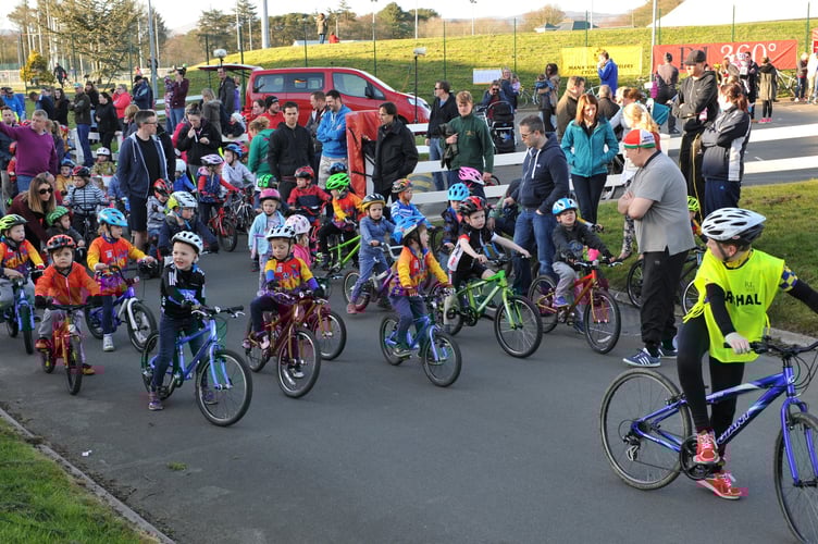 There was a great turnout of 171 riders at the NSC for the come-and-try-it session for the RL360 Youth Cycling League on Tuesday evening