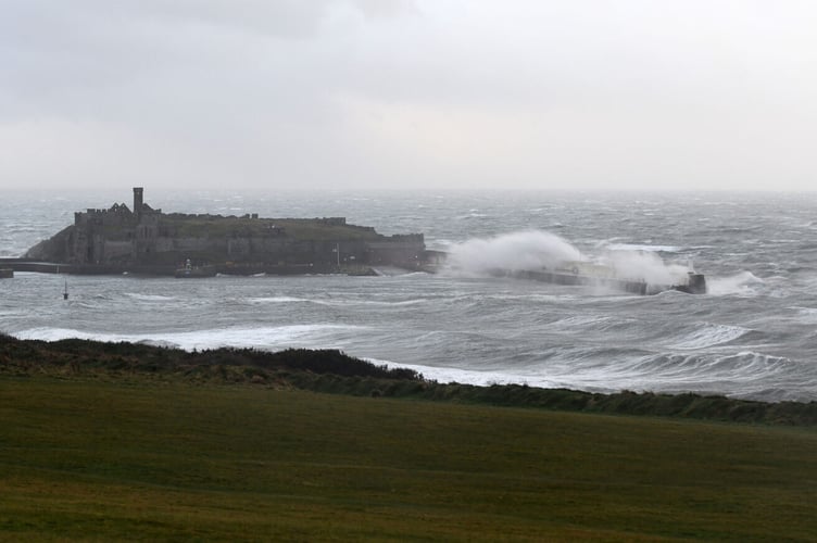 Peel in a previous storm