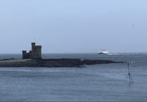 Watch as Manannan arrives into Douglas in choppy conditions