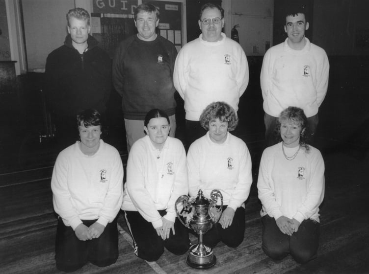 The Vikings team that won badminton's Green Final in 1997