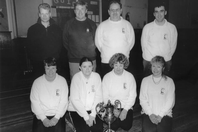 The Vikings team that won badminton's Green Final in 1997