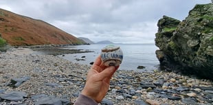 Father and son find Northern Irish hurling ball on Isle of Man beach 
